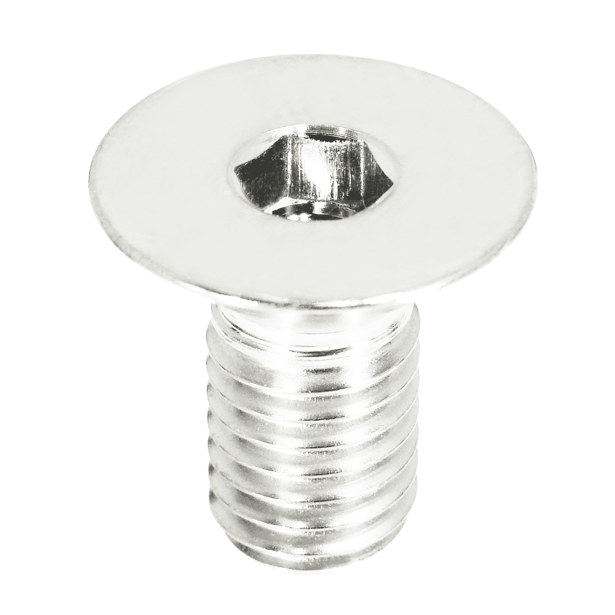 ZSPEC M6-1.0x25mm Flat-Head FHSC Fastener/Bolt, Titanium Grade-5, Per Each