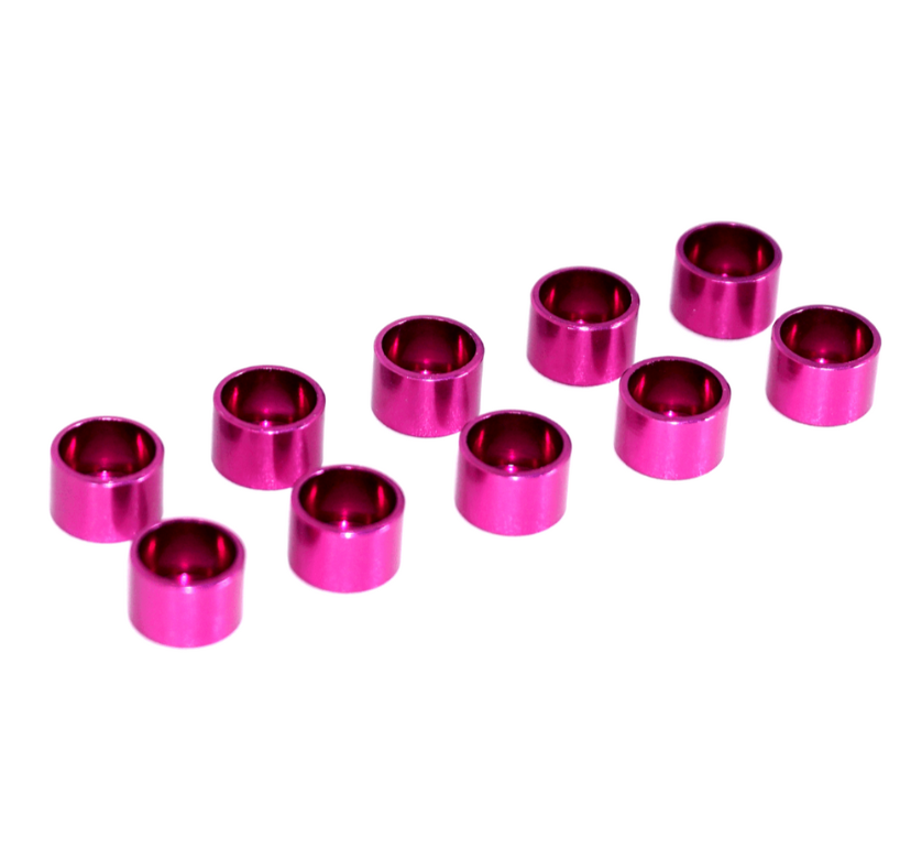 ZSPEC Billet Straight Cup Finish Washers for M2 SHSC Socket-Cap Fasteners, 10-Pack