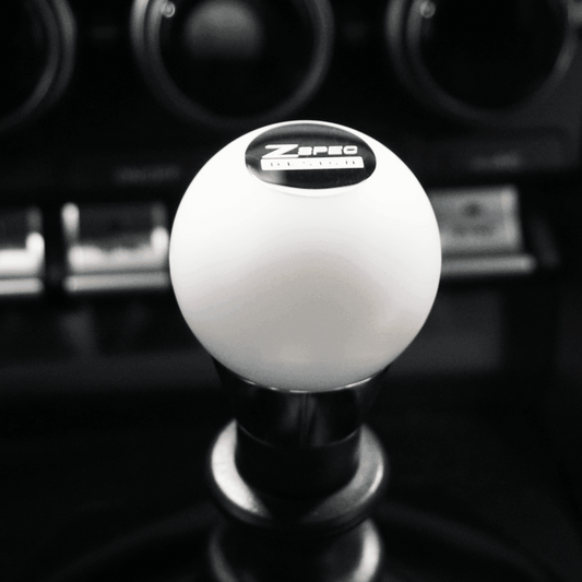 ZSPEC Shift Knob, M12-1.25, Delrin & Stainless, 5-Speed Shift Pattern Coin