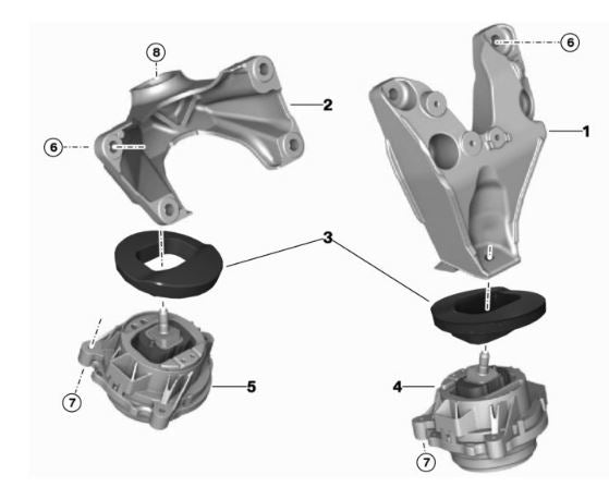 VTT Billet Motor Mount Inserts || A9x & G29