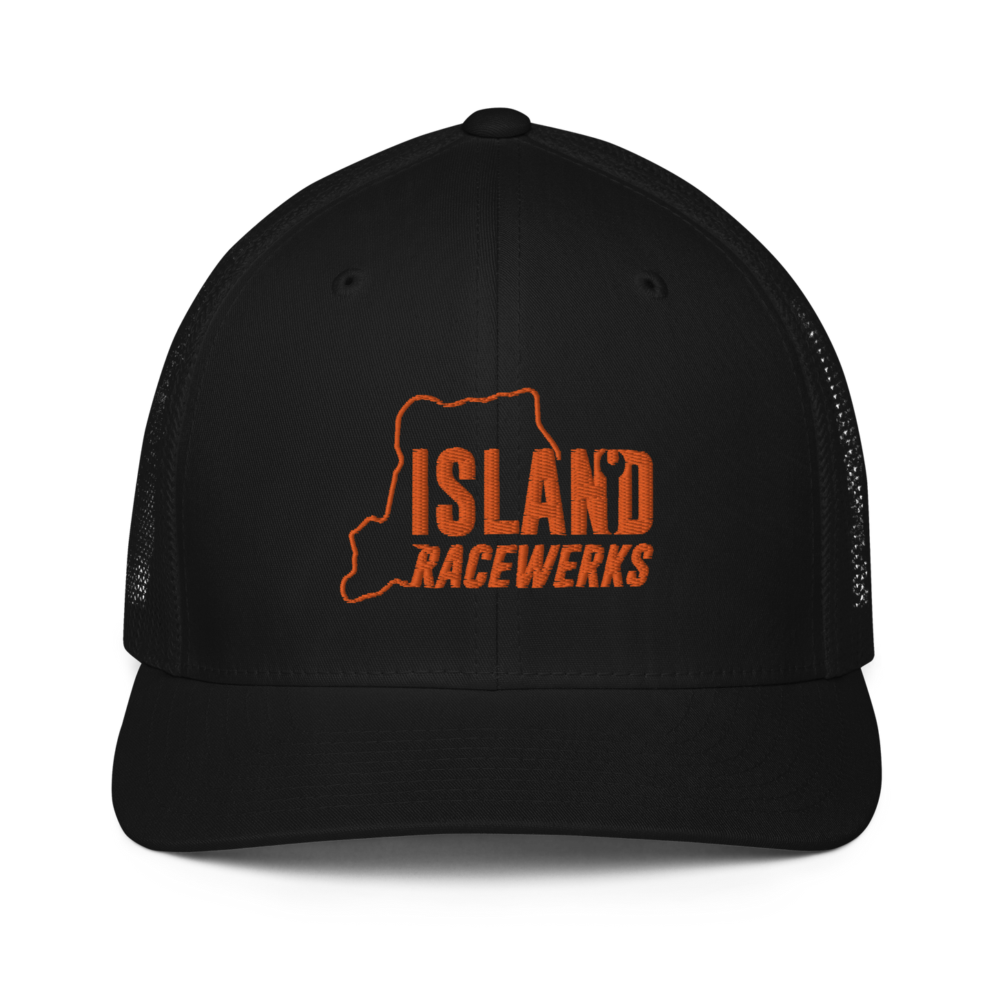 Closed-back trucker cap