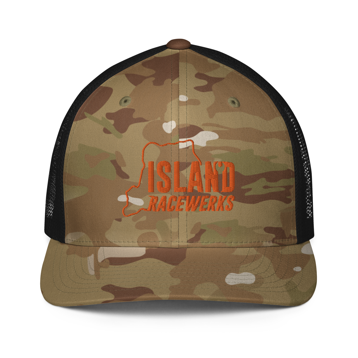 Closed-back trucker cap