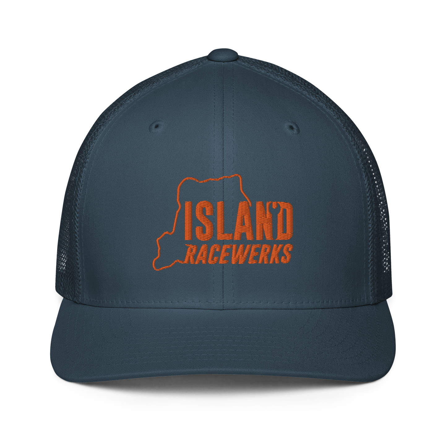 Closed-back trucker cap