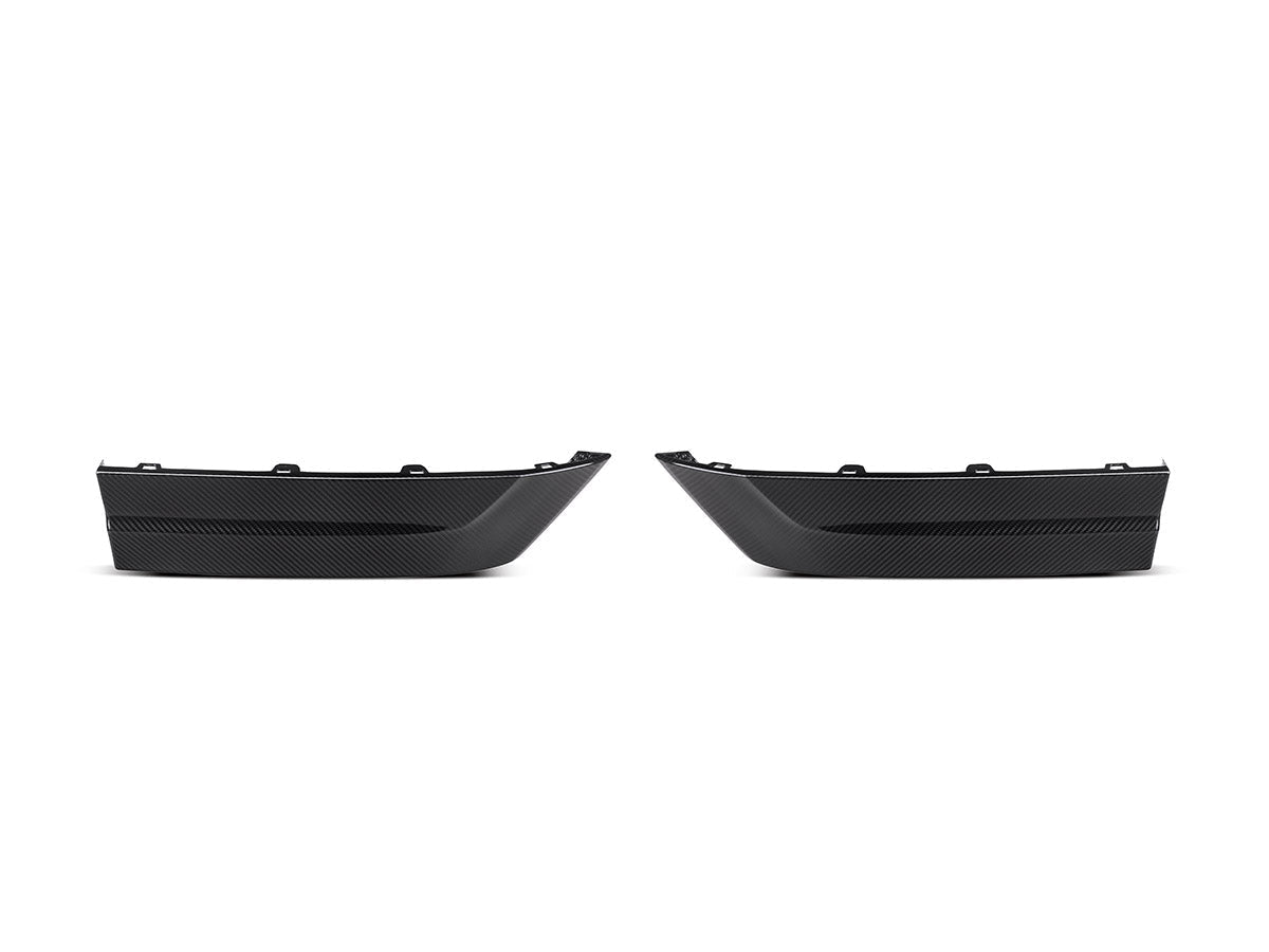 AutoTecknic Carbon Fiber Rear Splitter Set - BMW F96 X6M