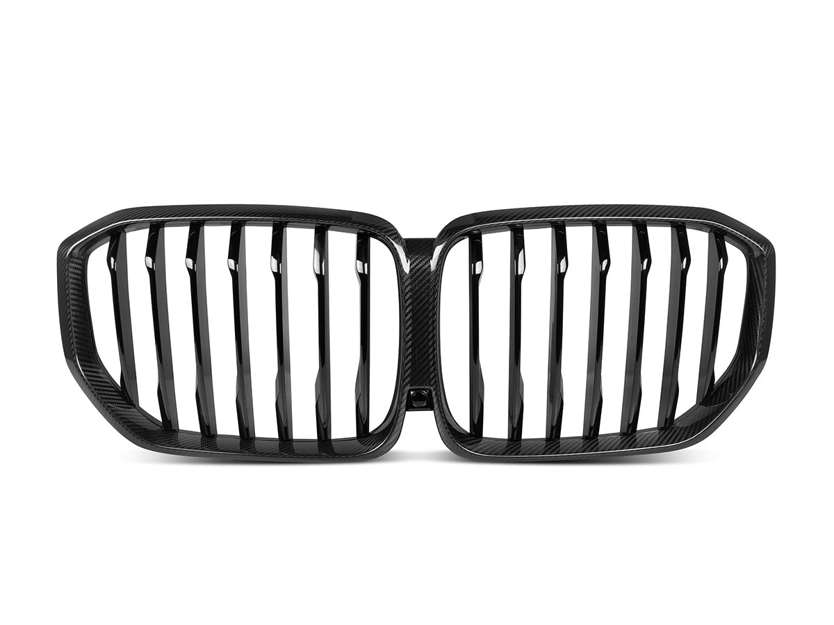AutoTecknic Dry Carbon Fiber Front Grille - BMW G05 X5 Pre-LCI