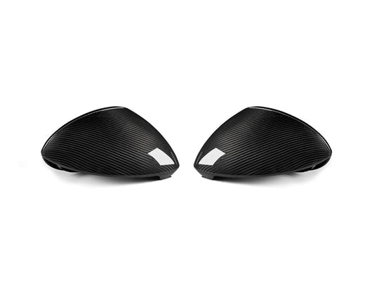 AutoTecknic Replacement Dry Carbon Mirror Covers - Porsche 9Y0 Cayenne