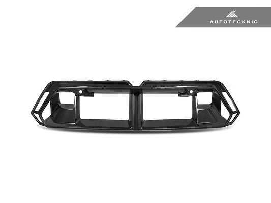 AutoTecknic Dry Carbon OEM-Spec Center Bumper Trim - G90 M5