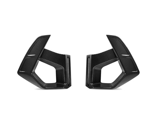 AutoTecknic Dry Carbon Front Bumper Air Vent Set - BMW F97 X3M LCI | F98 X4M LCI