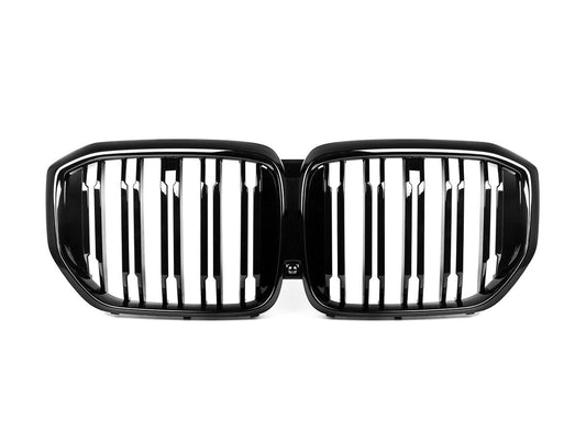 AutoTecknic Gloss Black Front Grille - BMW G05 X5 LCI