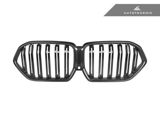 AutoTecknic Dual-Slat Carbon Fiber Front Grille - G06 X6 LCI
