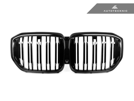 AutoTecknic Dual-Slat Gloss Black Front Grille - G05 X5 LCI