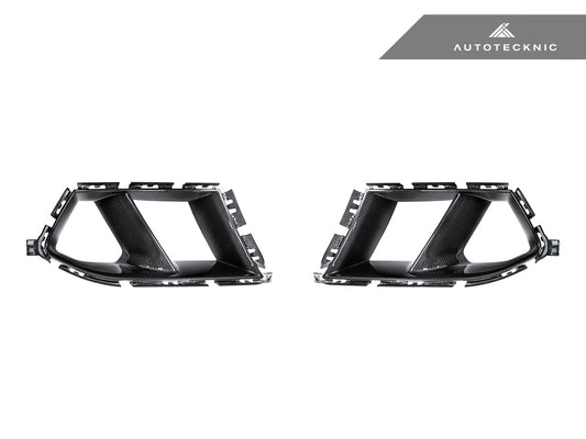 AutoTecknic Dry Carbon Front Bumper Lower Vent Set - G80 M3 | G82/ G83 M4