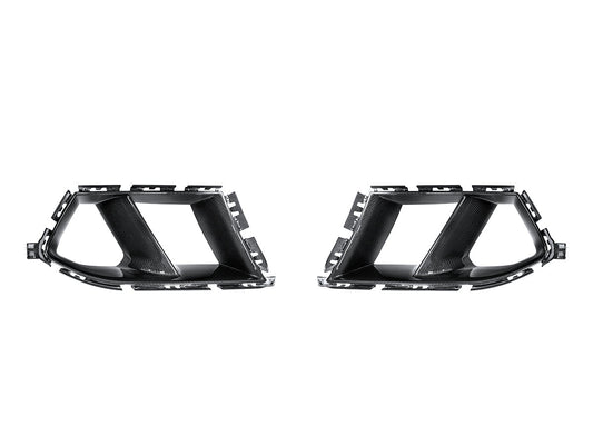 AutoTecknic Dry Carbon Front Bumper Lower Vent Set - BMW G80 M3 | G82/ G83 M4