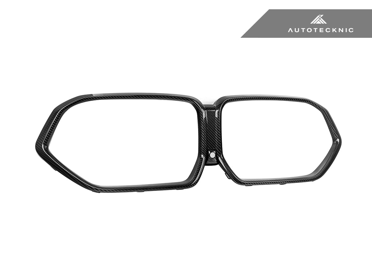 AutoTecknic Replacement Dry Carbon Grille Surround - F95 X5M LCI | F96 X6M LCI