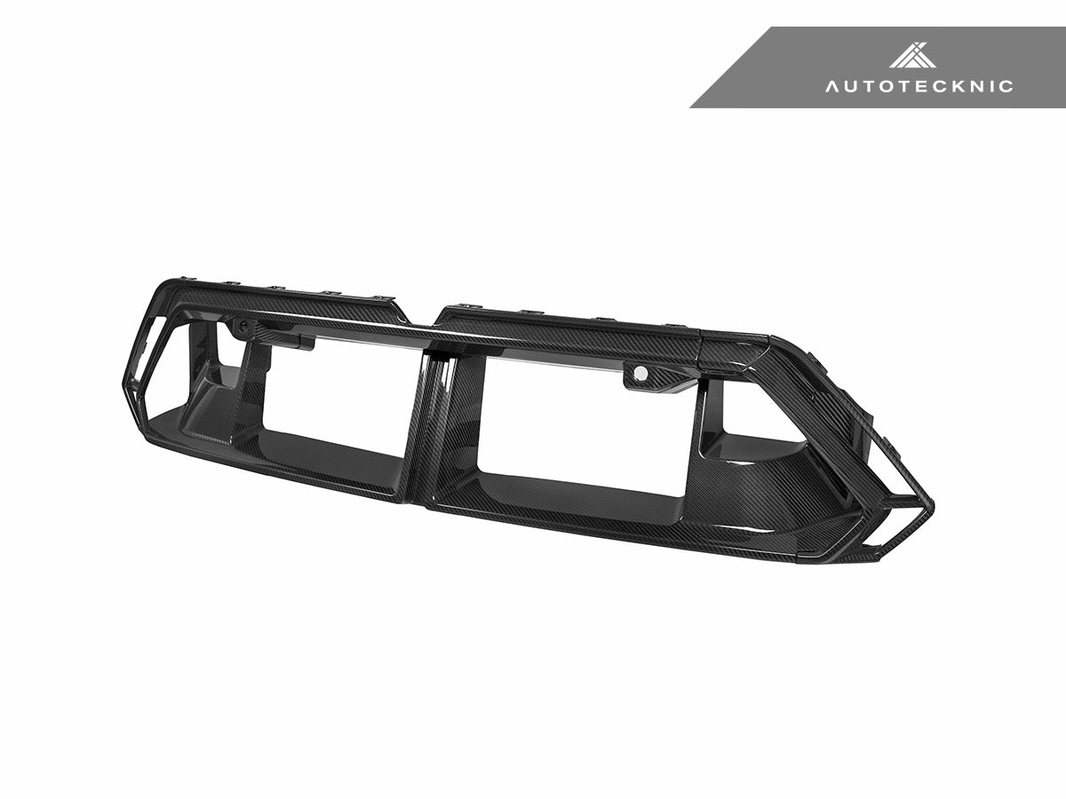 AutoTecknic Dry Carbon OEM-Spec Center Bumper Trim - G90 M5