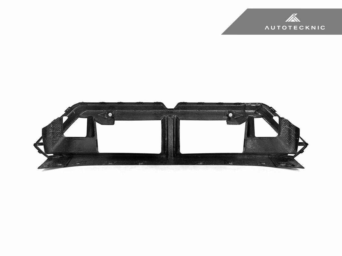 AutoTecknic Dry Carbon OEM-Spec Center Bumper Trim - G90 M5