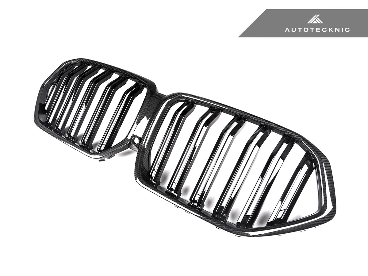 AutoTecknic Dual-Slat Carbon Fiber Front Grille - G06 X6 LCI