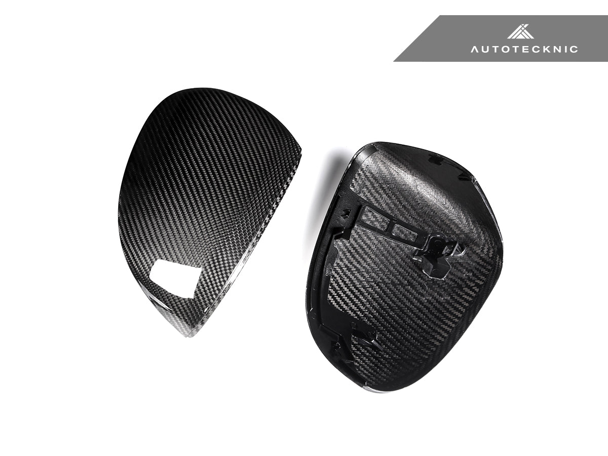 AutoTecknic Replacement Dry Carbon Mirror Covers - Mercedes-Benz W206 C-Class