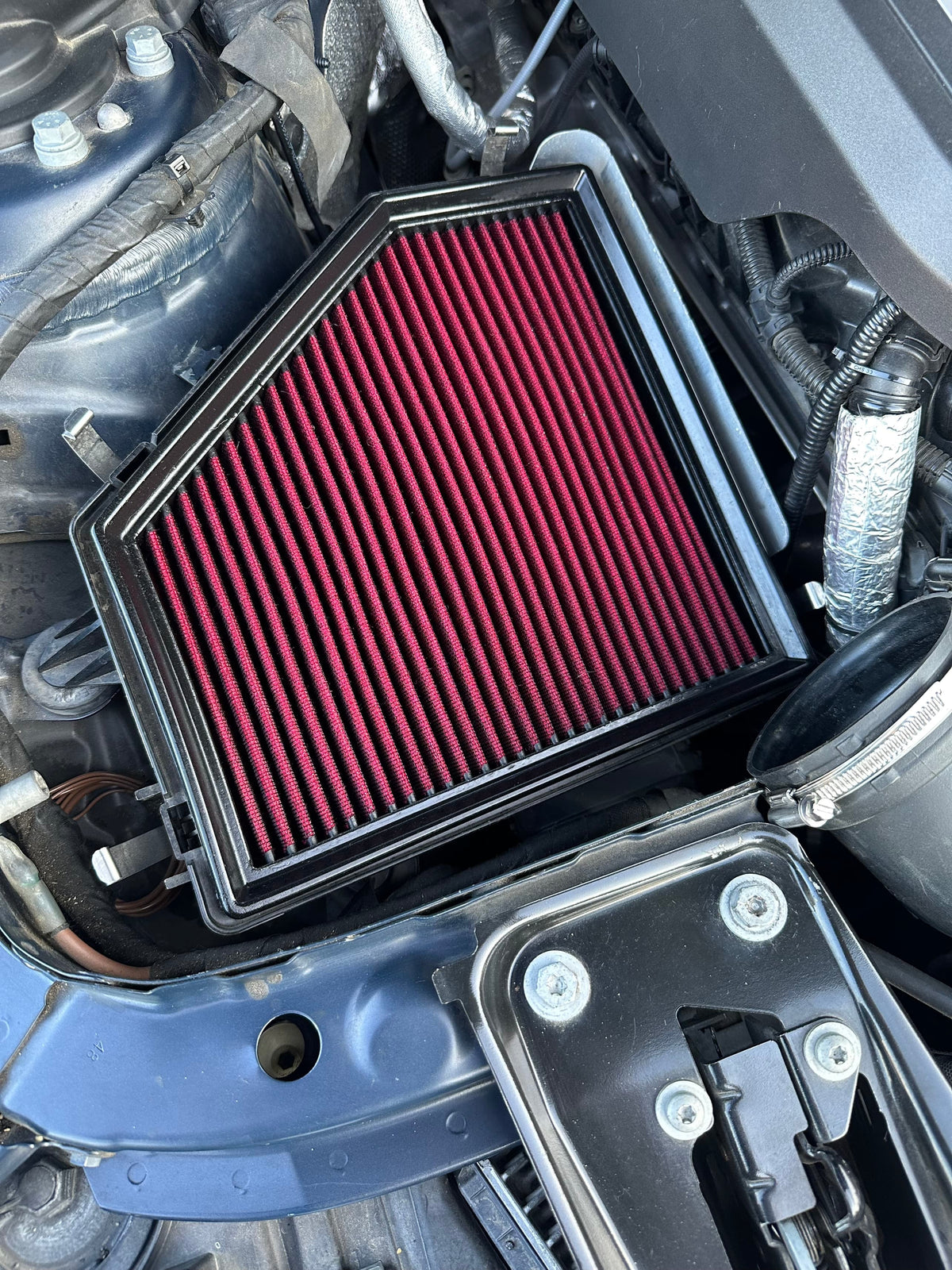 F-chassis B48/B58 High-Flow Drop-In Performance Air Filter for BMW 230i, M240i, 330i, 340i, 430i, and 440i