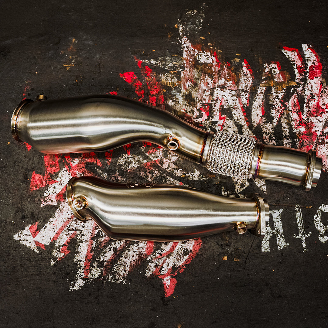 Rvng (G80,G82, G87) G8X/S58 HydroFlow 5” Catless Downpipes