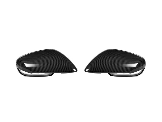 AutoTecknic Replacement Dry Carbon Mirror Covers - Porsche 992
