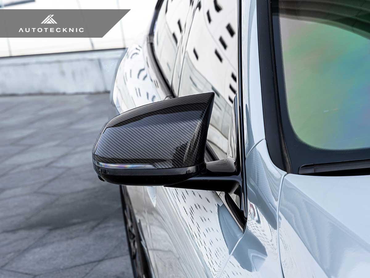 AutoTecknic Dry Carbon Fiber Mirror Cap Set - F74 M235 xDrive Gran Coupe