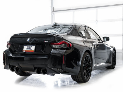 AWE - BMW G87 M2 SwitchPath Edition Exhaust - Diamond Black Tips