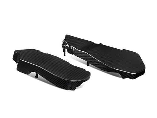 AutoTecknic Pre-Preg Carbon Engine Cover Extension Set - BMW G90/ G99 M5