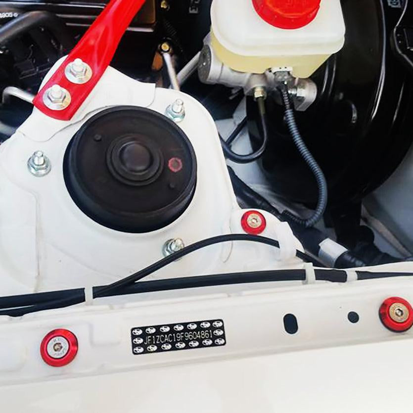 ZSPEC "Stage 2" Dress Up Bolts® Fastener Kit for Scion FRS, Subaru BRZ, Toyota 86 '13-21, Stainless & Billet