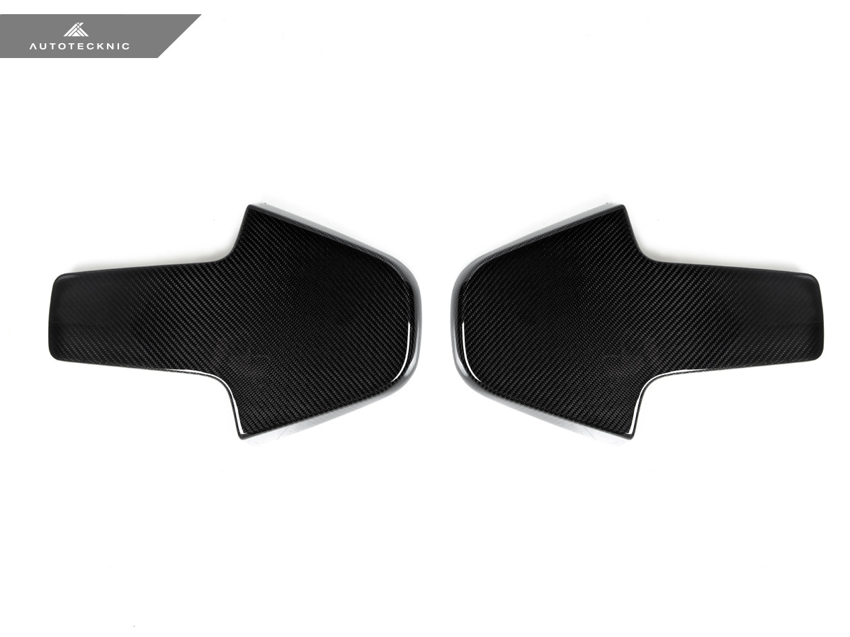 AutoTecknic Dry Carbon Seat Back Cover Set - F97 X3M | F98 X4M