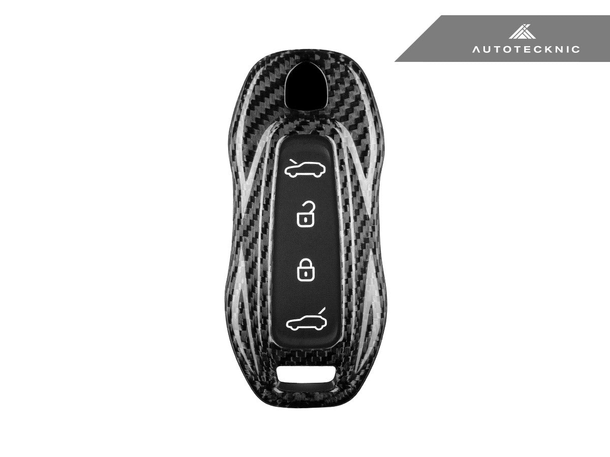 AutoTecknic Dry Carbon Key Remote Trim - Porsche Macan EV 2024-Up