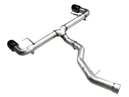 AWE - 330i / 430i Base G2X Track Edition Axle Back Exhaust - Diamond Black