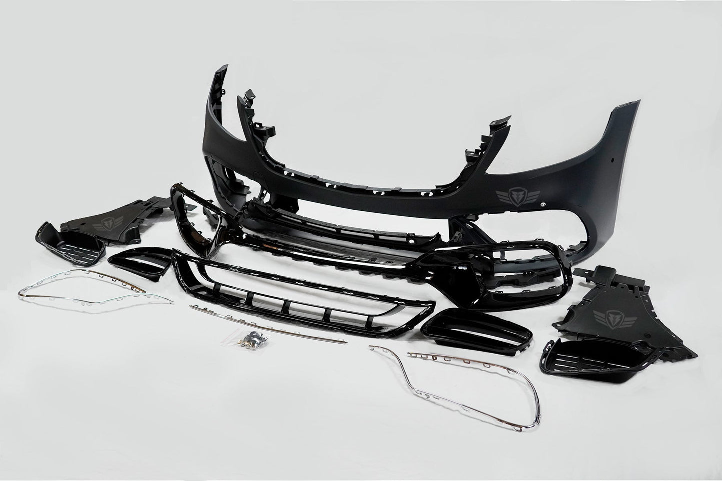 2018-2020 Mercedes Benz (W222) Facelift S-Class to S63 AMG Style Front Bumper Conversion Kit