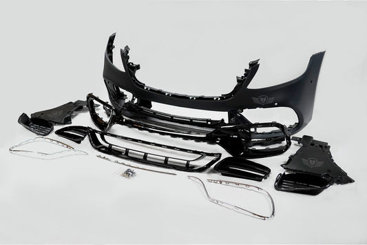 2018-2020 Mercedes Benz (W222) Facelift S-Class to S63 AMG Style Front Bumper Conversion Kit