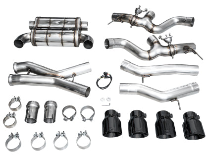 AWE - BMW G87 M2 SwitchPath Edition Exhaust - Diamond Black Tips