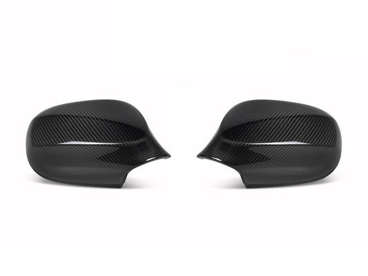 AutoTecknic Dry Carbon Fiber Mirror Cap Set - E82 1-Series LCI