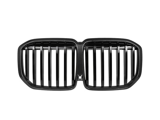 AutoTecknic Dry Carbon Fiber Front Grille - BMW G07 X7 LCI