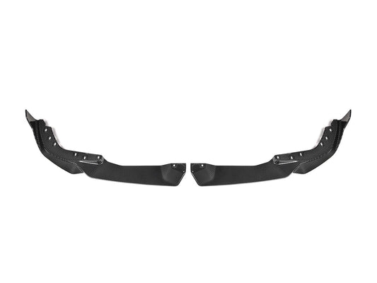 AutoTecknic Dry Carbon Performante Front Splitter Set - BMW G20 3-Series M-Sport LCI