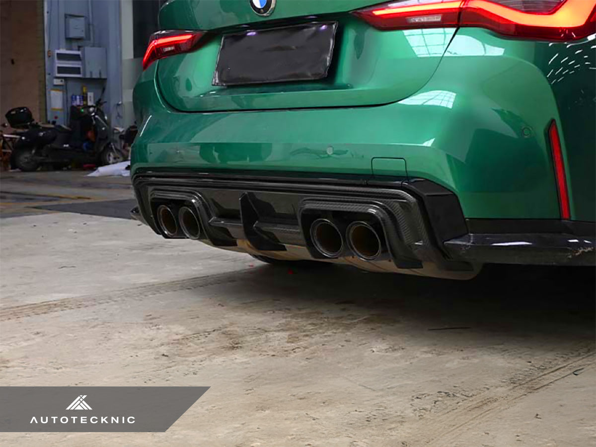 AutoTecknic Dry Carbon Versus Rear Diffuser - G80/ G81 M3 | G82/ G83 M4