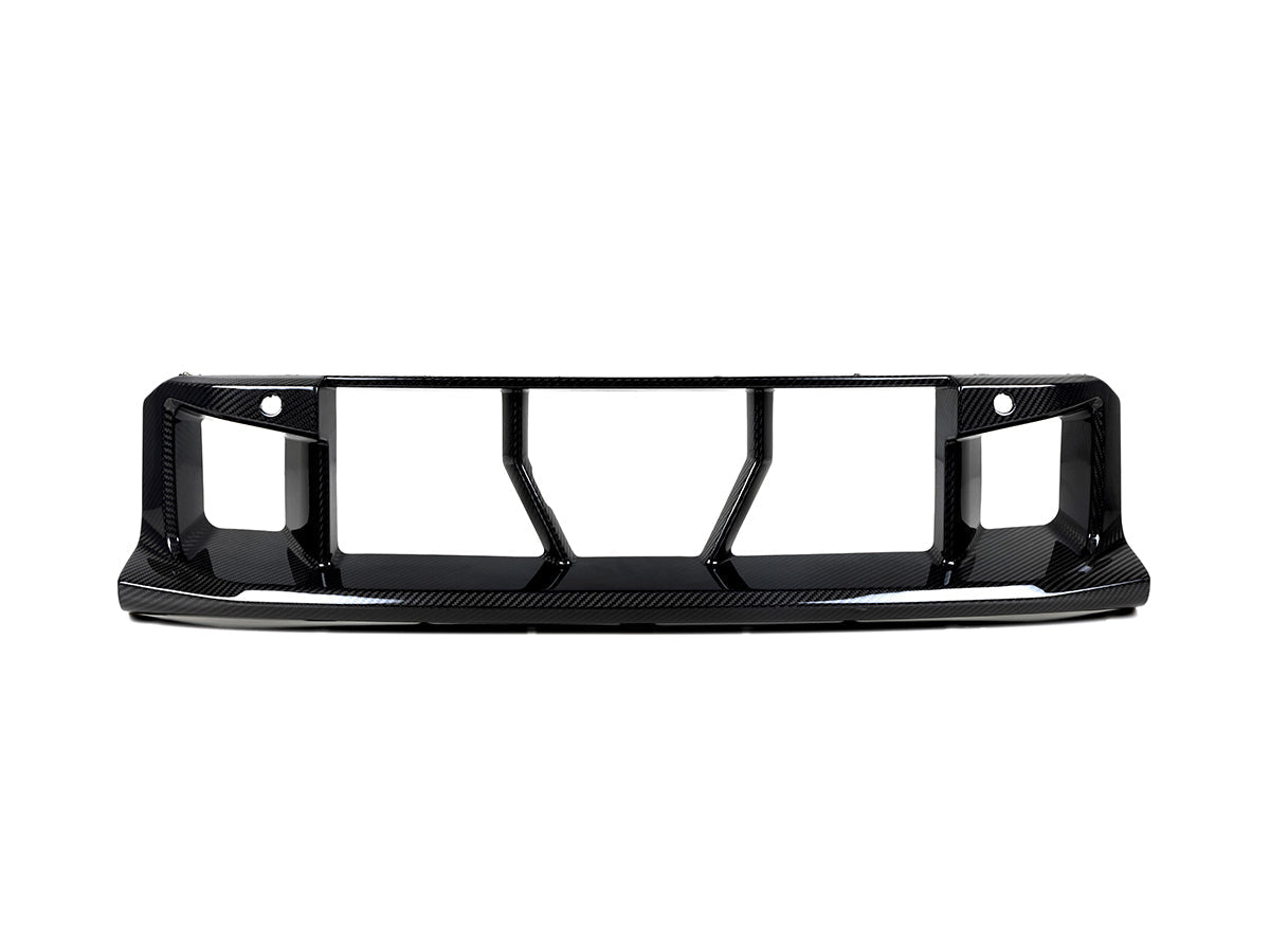 AutoTecknic Dry Carbon OEM-Spec Center Bumper Trim - BMW G87 M2