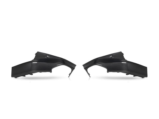 AutoTecknic Dry Carbon Rear Side Diffuser Set - BMW G42 2-Series