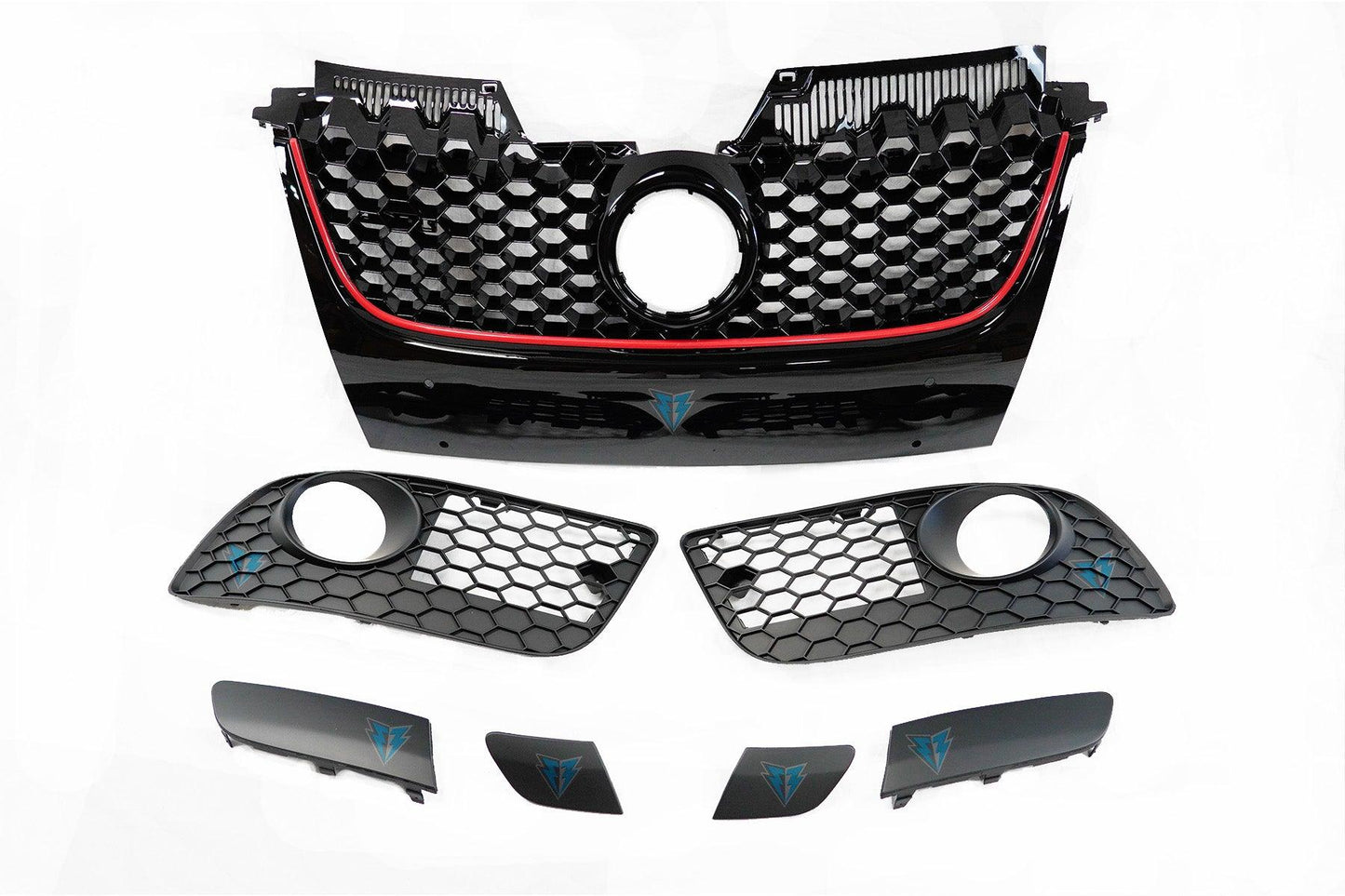 2006-2009 Volkswagen MK5 Golf/Jetta/Rabbit GTI Style Front Bumper Conversion Kit