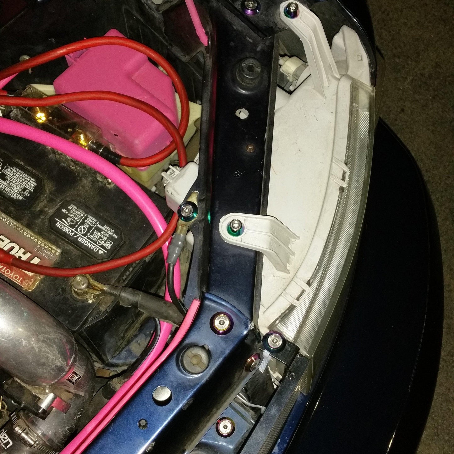 ZSPEC "Stage 3" Dress Up Bolts® Fastener Kit for '03-15 Scion xB, Stainless & Billet