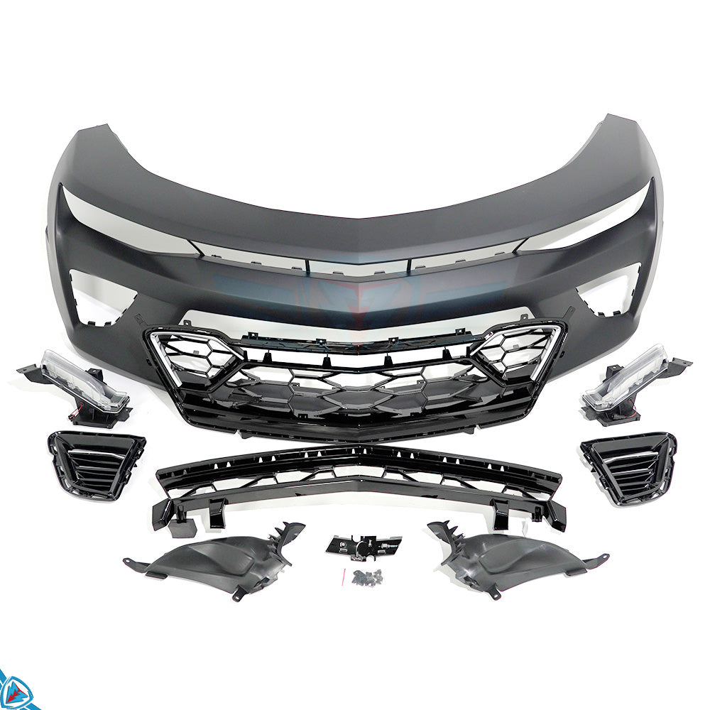 2016-2018 Chevrolet Camaro SS (6th Gen) 50th Anniversary Special Edition Style Front Bumper Conversion Kit