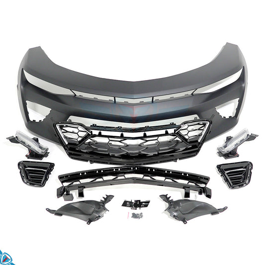 2016-2018 Chevrolet Camaro SS (6th Gen) 50th Anniversary Special Edition Style Front Bumper Conversion Kit