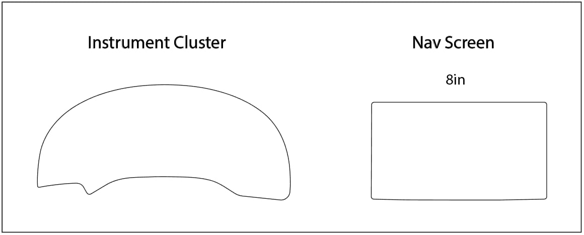 Honda Clarity Screen ProTech Kit