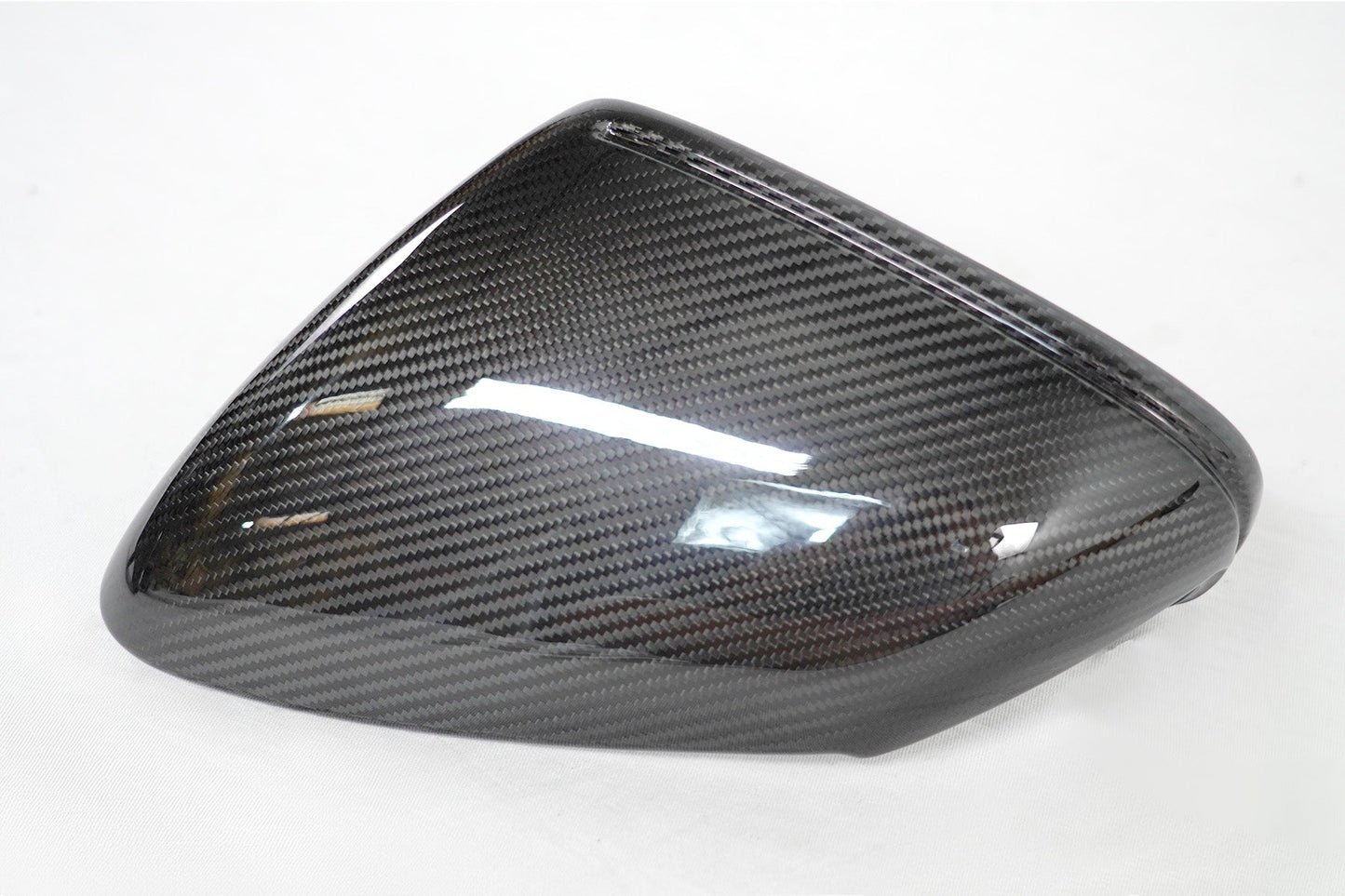 2019+ Porsche Taycan Genuine Dry Carbon Fiber Mirror Covers | FYBR Aerodynamics