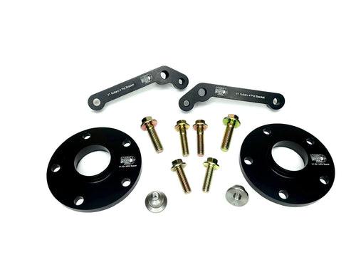 Subaru 4 Piston V1 ATS Caliper Big Brake Bracket Kit