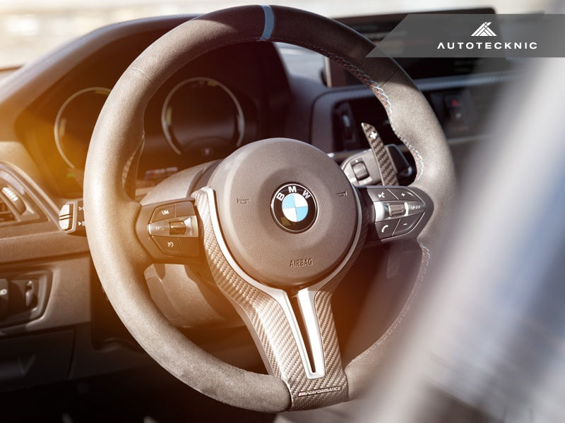 AutoTecknic Dry Carbon Battle Version Shift Paddles - BMW F87 M2 | F80 M3 | F82/ F83 M4 | F10 M5 LCI | F06/ F12/ F13 M6 | F85 X5M | F86 X6M