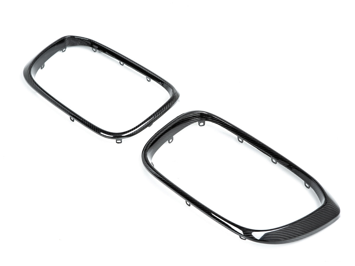 AutoTecknic Replacement Dry Carbon Grille Surround Set - BMW G01 X3 | G02 X4 Pre-LCI